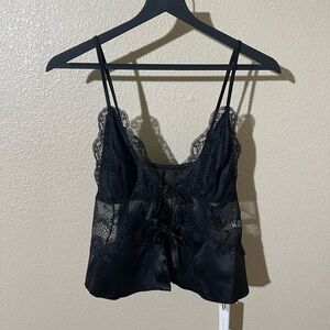 Elegant Black Lace Camisole